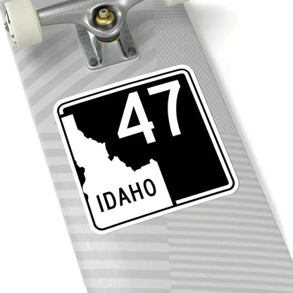 ID-47 (Idaho) (Road Sign) STICKER Vinyl Kiss-Cut Decal - The Sticker Space