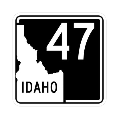 ID-47 (Idaho) (Road Sign) STICKER Vinyl Kiss-Cut Decal - The Sticker Space