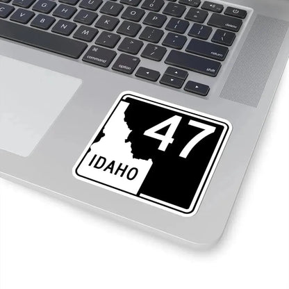 ID-47 (Idaho) (Road Sign) STICKER Vinyl Kiss-Cut Decal - The Sticker Space