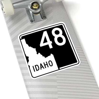 ID-48 (Idaho) (Road Sign) STICKER Vinyl Kiss-Cut Decal - The Sticker Space