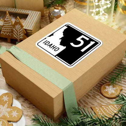 ID-51 (Idaho) (Road Sign) STICKER Vinyl Kiss-Cut Decal - The Sticker Space