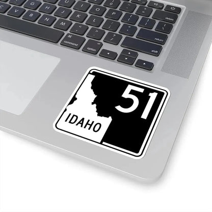 ID-51 (Idaho) (Road Sign) STICKER Vinyl Kiss-Cut Decal - The Sticker Space