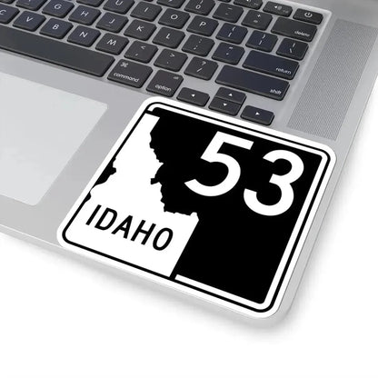 ID-53 (Idaho) (Road Sign) STICKER Vinyl Kiss-Cut Decal - The Sticker Space
