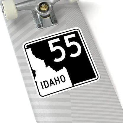 ID-55 (Idaho) (Road Sign) STICKER Vinyl Kiss-Cut Decal - The Sticker Space