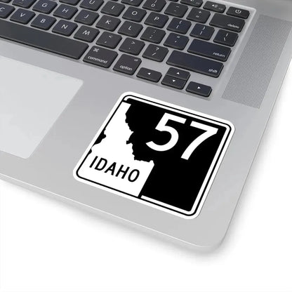 ID-57 (Idaho) (Road Sign) STICKER Vinyl Kiss-Cut Decal - The Sticker Space
