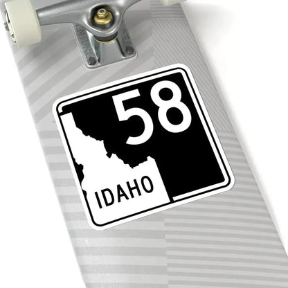 ID-58 (Idaho) (Road Sign) STICKER Vinyl Kiss-Cut Decal - The Sticker Space