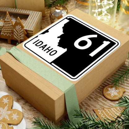 ID-61 (Idaho) (Road Sign) STICKER Vinyl Kiss-Cut Decal - The Sticker Space