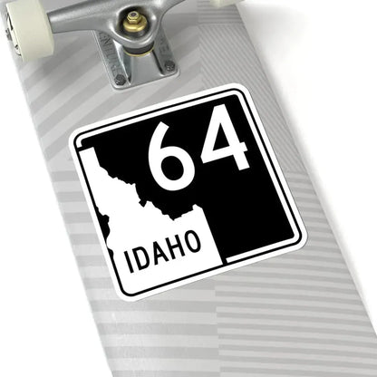 ID-64 (Idaho) (Road Sign) STICKER Vinyl Kiss-Cut Decal - The Sticker Space