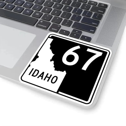 ID-67 (Idaho) (Road Sign) STICKER Vinyl Kiss-Cut Decal - The Sticker Space