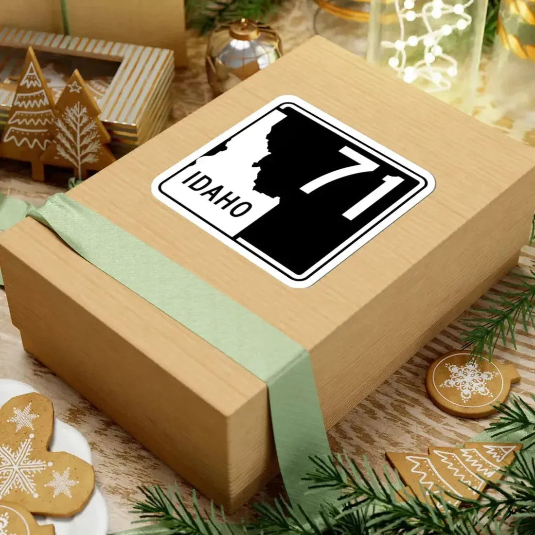 ID-71 (Idaho) (Road Sign) STICKER Vinyl Kiss-Cut Decal - The Sticker Space