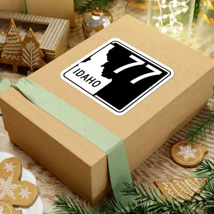 ID-77 (Idaho) (Road Sign) STICKER Vinyl Kiss-Cut Decal - The Sticker Space