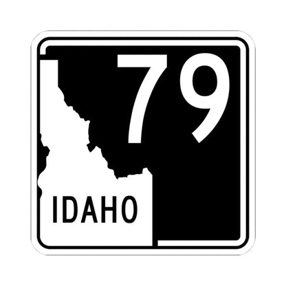 ID-79 (Idaho) (Road Sign) STICKER Vinyl Kiss-Cut Decal 4 Inch White - The Sticker Space