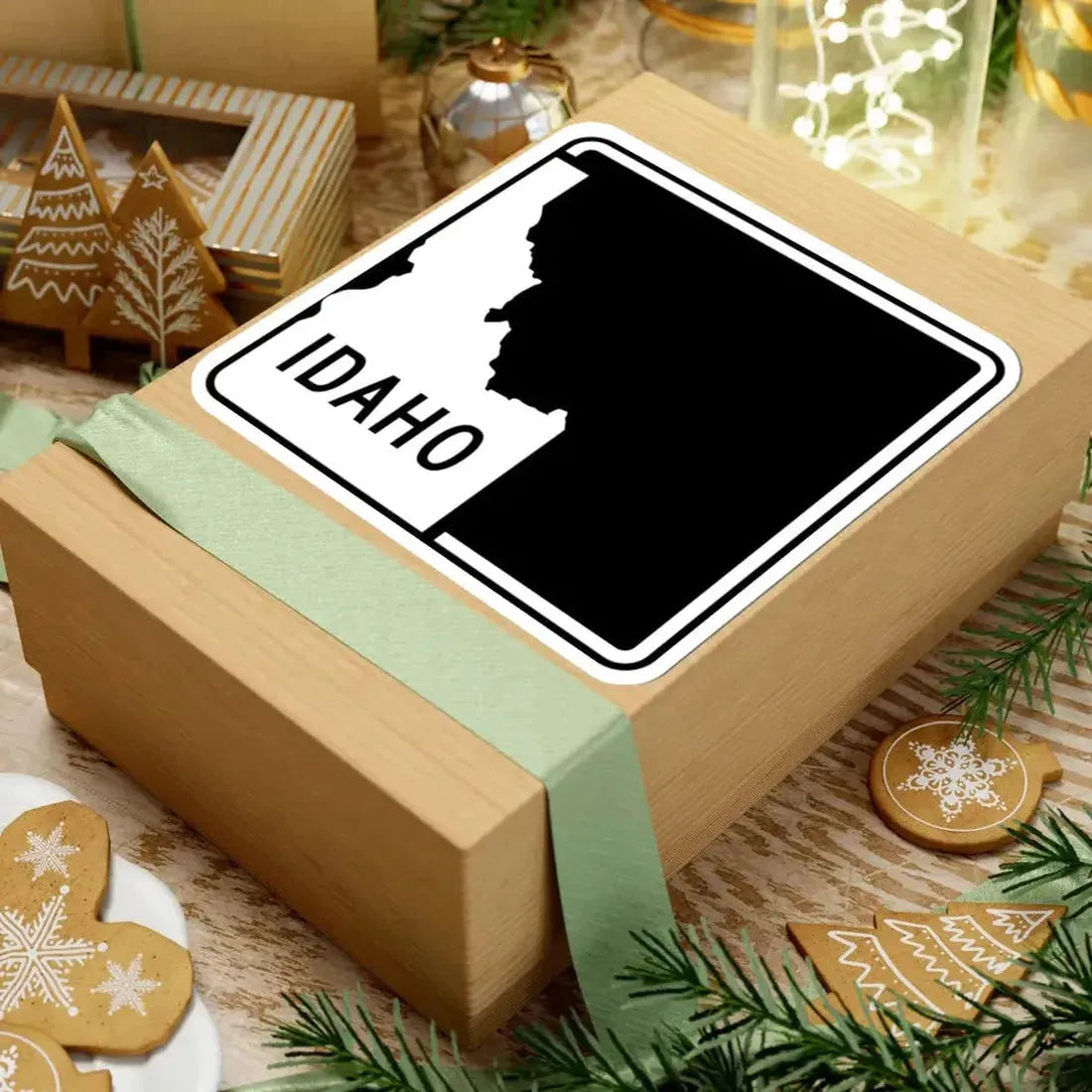 ID-blank (Idaho) (Road Sign) STICKER Vinyl Kiss-Cut Decal - The Sticker Space