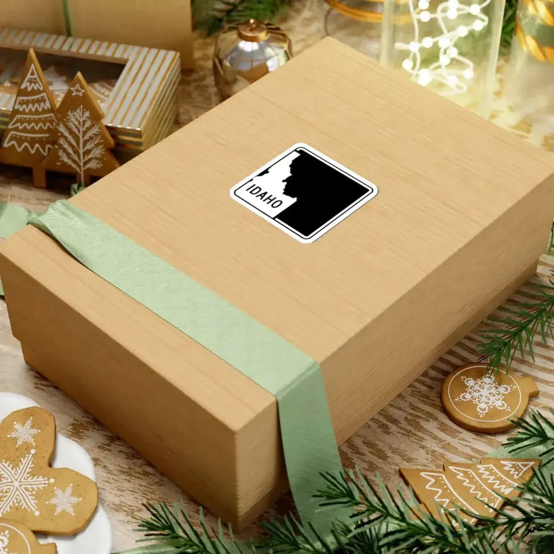 ID-blank (Idaho) (Road Sign) STICKER Vinyl Kiss-Cut Decal - The Sticker Space