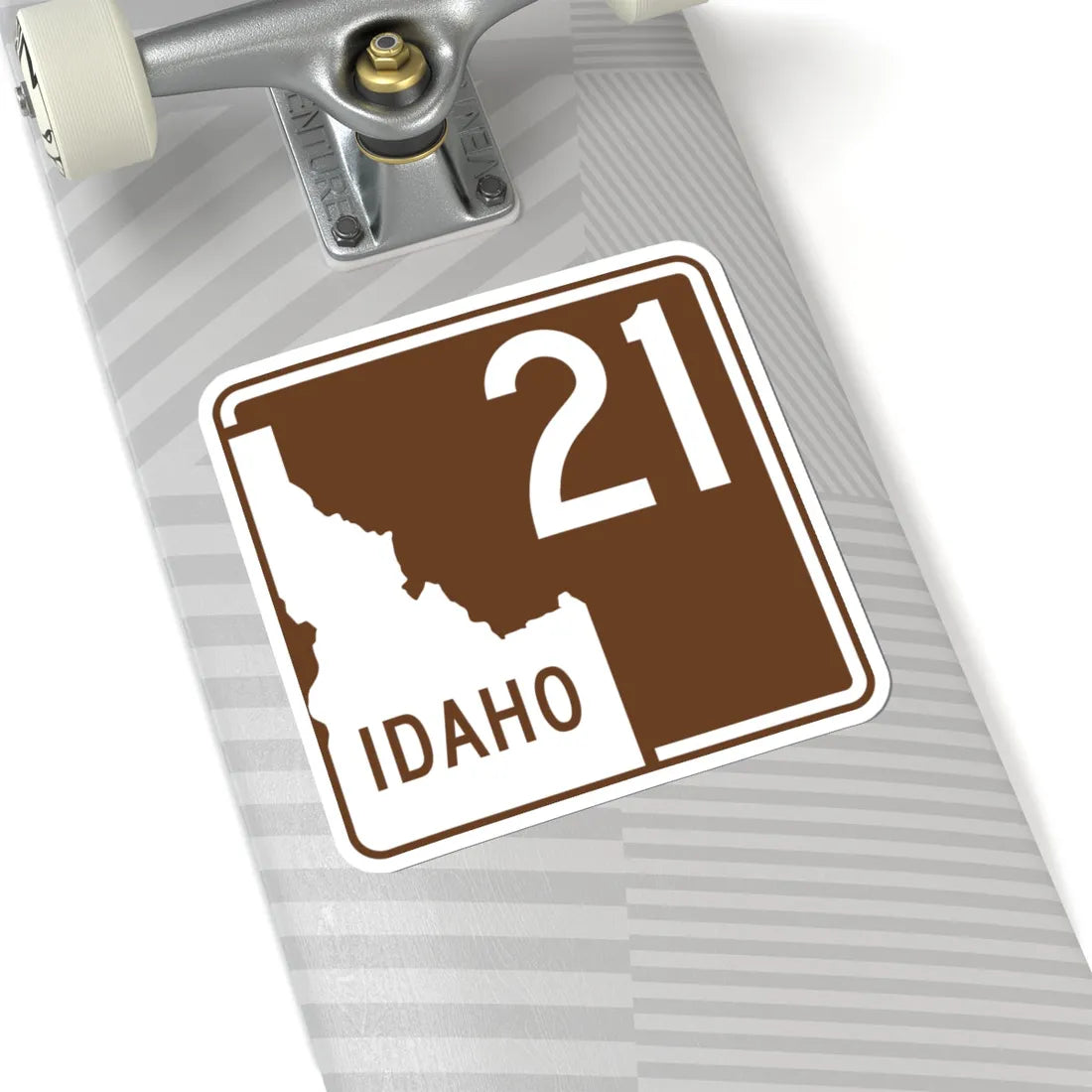 ID-Scenic-21 (Idaho) (Road Sign) STICKER Vinyl Kiss-Cut Decal - The Sticker Space
