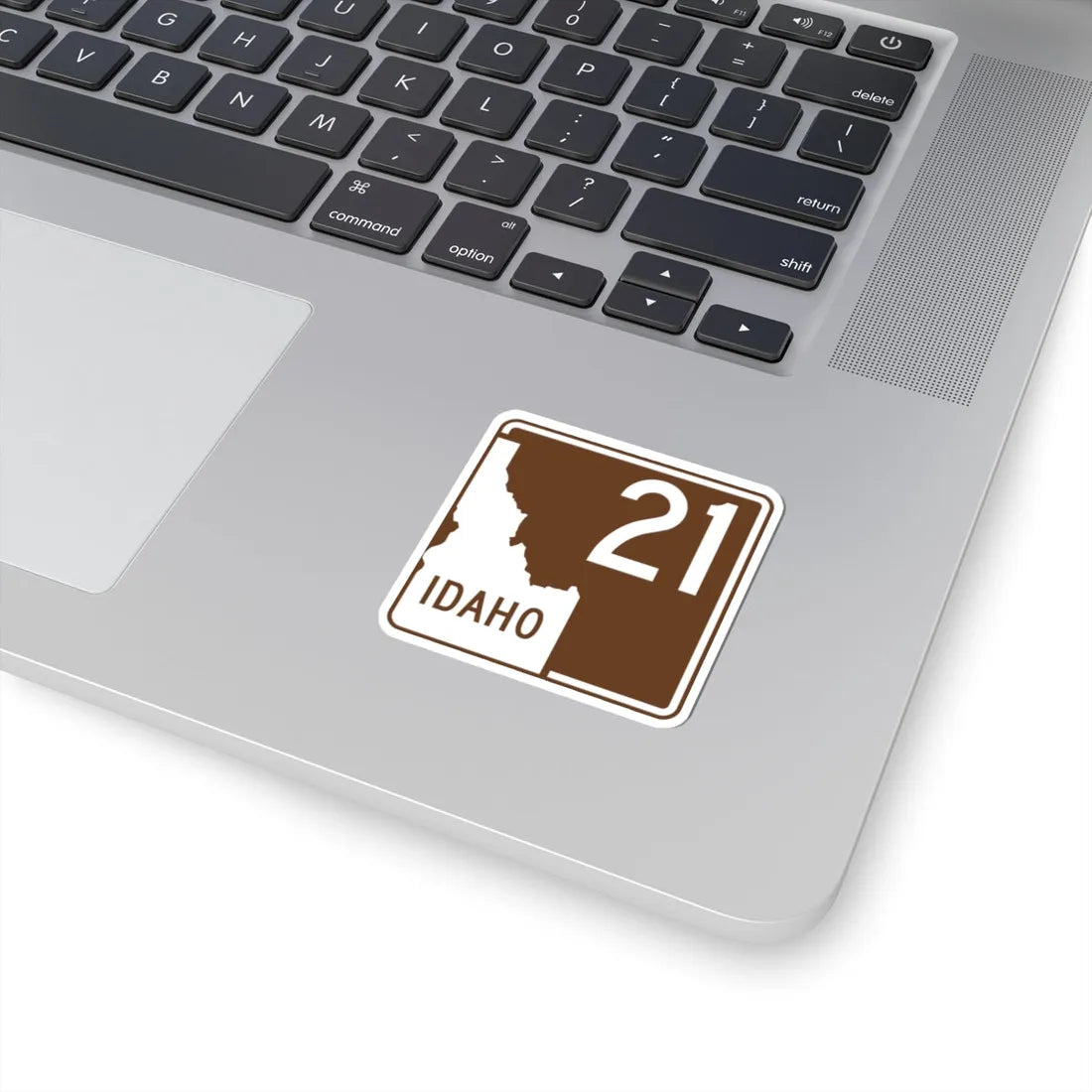 ID-Scenic-21 (Idaho) (Road Sign) STICKER Vinyl Kiss-Cut Decal - The Sticker Space