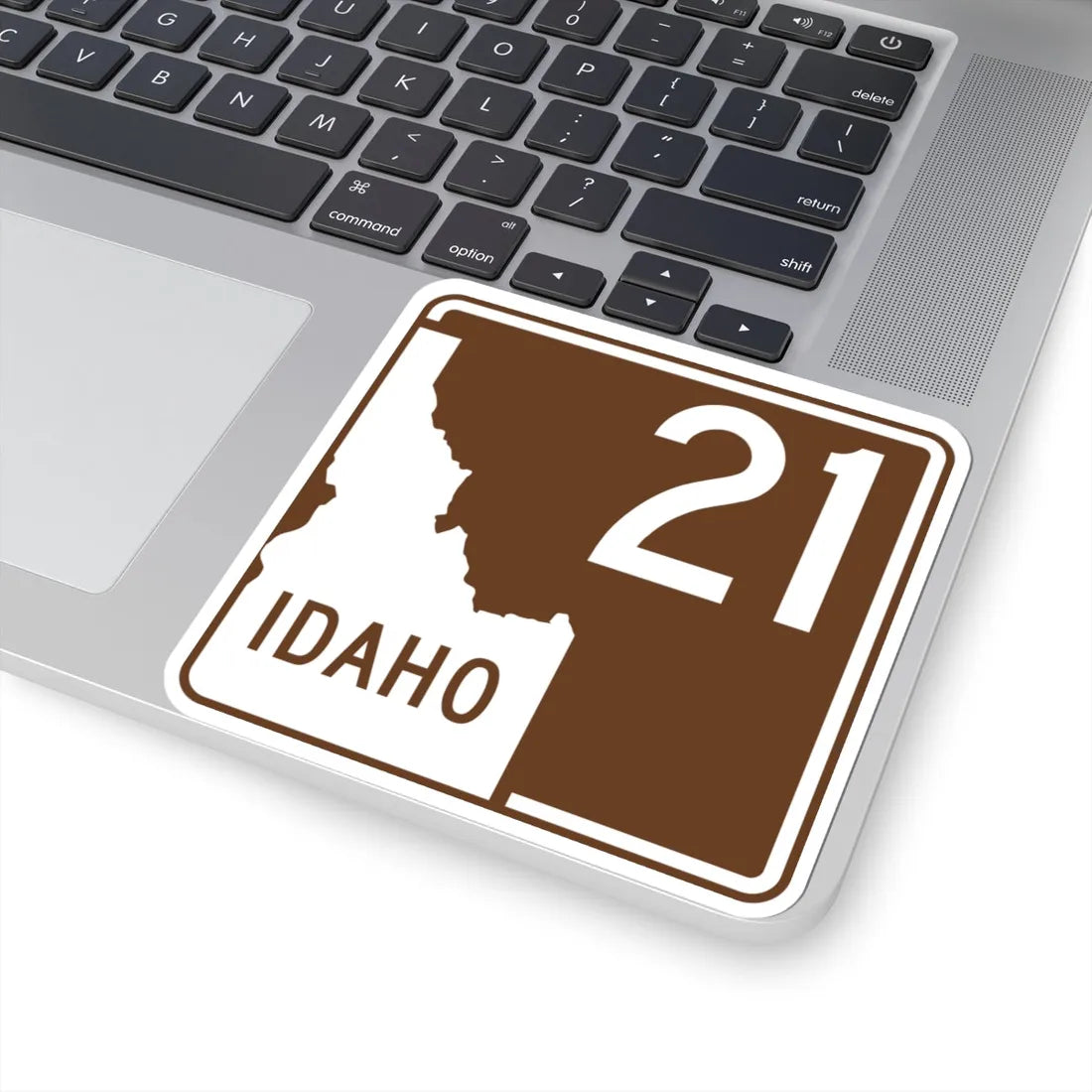 ID-Scenic-21 (Idaho) (Road Sign) STICKER Vinyl Kiss-Cut Decal - The Sticker Space