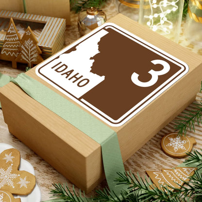 ID-Scenic-3 (Idaho) (Road Sign) STICKER Vinyl Kiss-Cut Decal - The Sticker Space