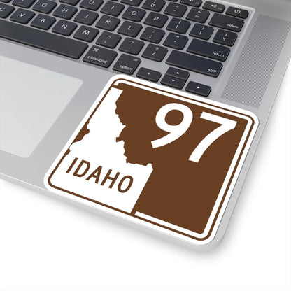 ID-Scenic-97 (Idaho) (Road Sign) STICKER Vinyl Kiss-Cut Decal - The Sticker Space