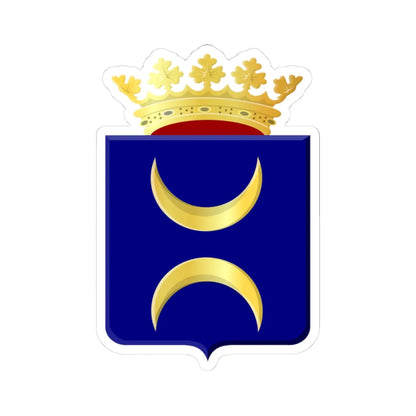 Idaarderadeel wapen (Netherlands) (Coat of Arms) STICKER Vinyl Kiss-Cut Decal 3 Inch White - The Sticker Space