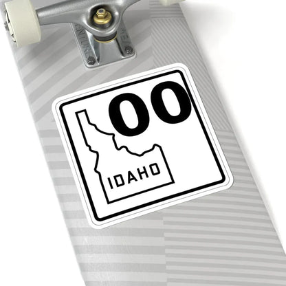 Idaho 00 1930 (Idaho) (Road Sign) STICKER Vinyl Kiss-Cut Decal - The Sticker Space