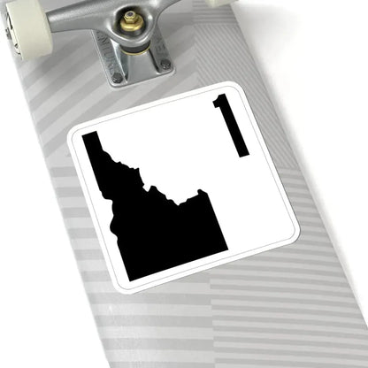 Idaho 1 (Idaho) (Road Sign) STICKER Vinyl Kiss-Cut Decal - The Sticker Space