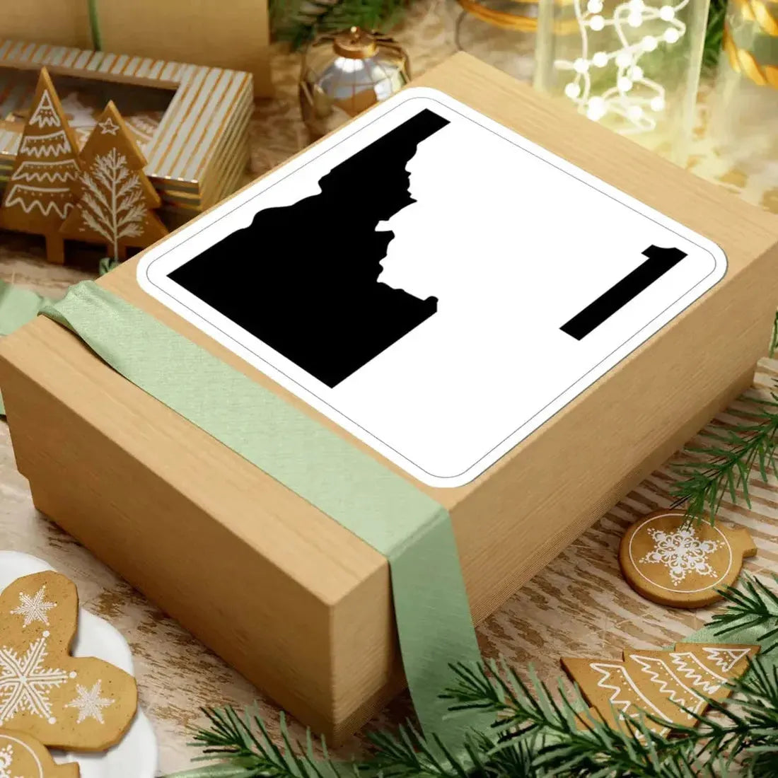 Idaho 1 (Idaho) (Road Sign) STICKER Vinyl Kiss-Cut Decal - The Sticker Space