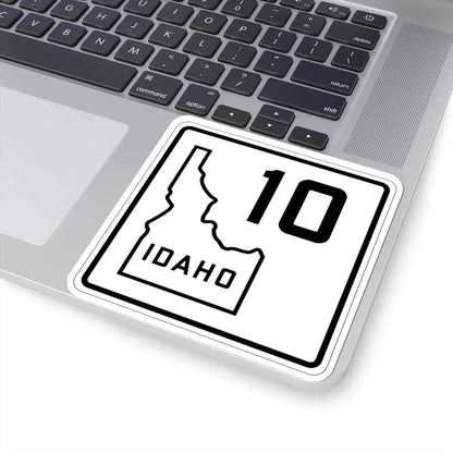 Idaho 10 1930 (Idaho) (Road Sign) STICKER Vinyl Kiss-Cut Decal - The Sticker Space