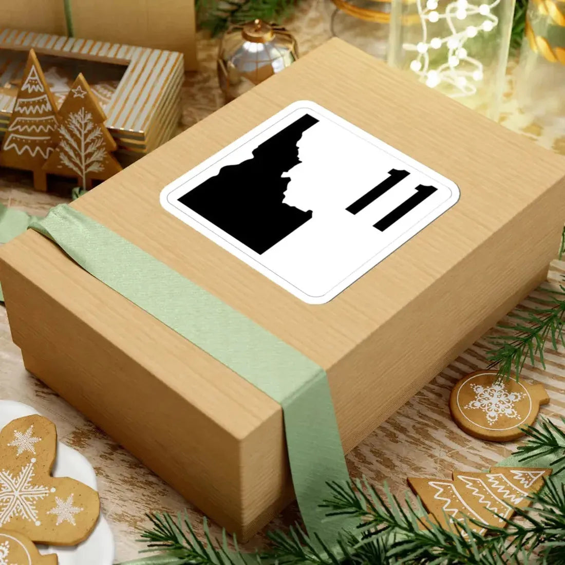 Idaho 11 (Idaho) (Road Sign) STICKER Vinyl Kiss-Cut Decal - The Sticker Space