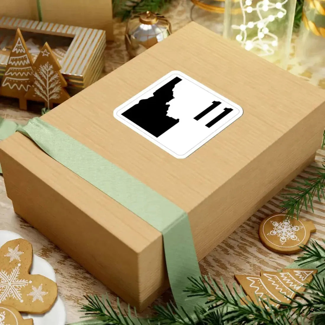 Idaho 11 (Idaho) (Road Sign) STICKER Vinyl Kiss-Cut Decal - The Sticker Space