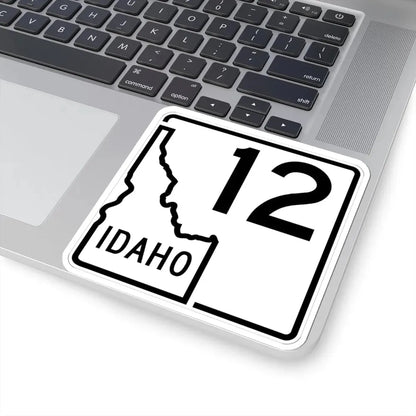 Idaho 12 1955 (Idaho) (Road Sign) STICKER Vinyl Kiss-Cut Decal - The Sticker Space