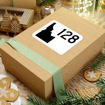 Idaho 128 (Idaho) (Road Sign) STICKER Vinyl Kiss-Cut Decal - The Sticker Space