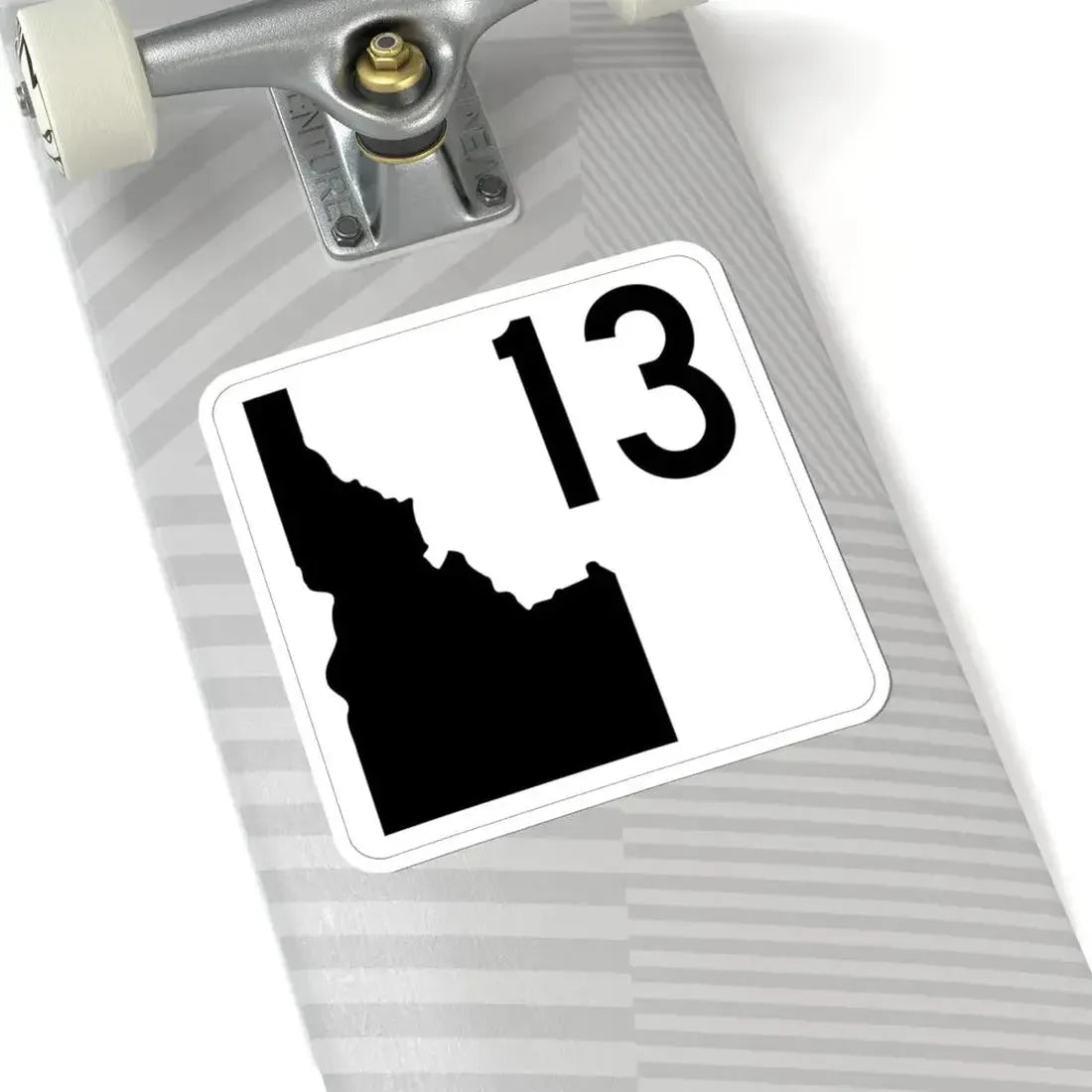 Idaho 13 (Idaho) (Road Sign) STICKER Vinyl Kiss-Cut Decal - The Sticker Space