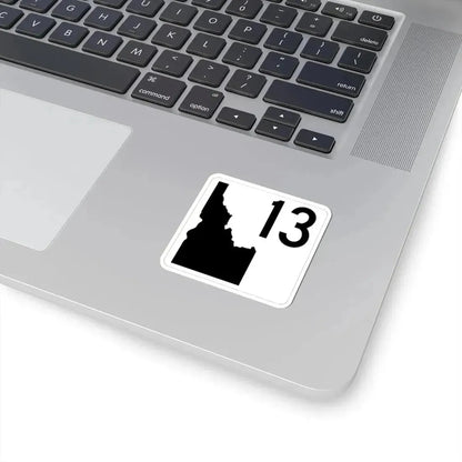 Idaho 13 (Idaho) (Road Sign) STICKER Vinyl Kiss-Cut Decal - The Sticker Space