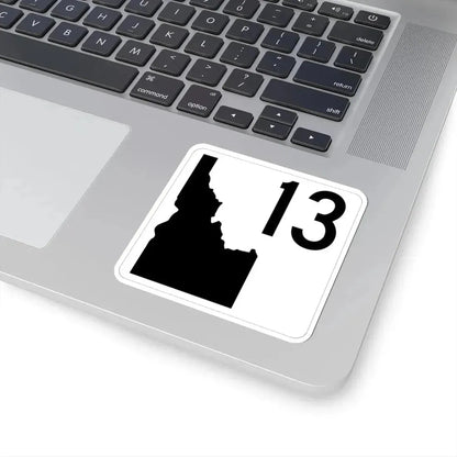 Idaho 13 (Idaho) (Road Sign) STICKER Vinyl Kiss-Cut Decal - The Sticker Space