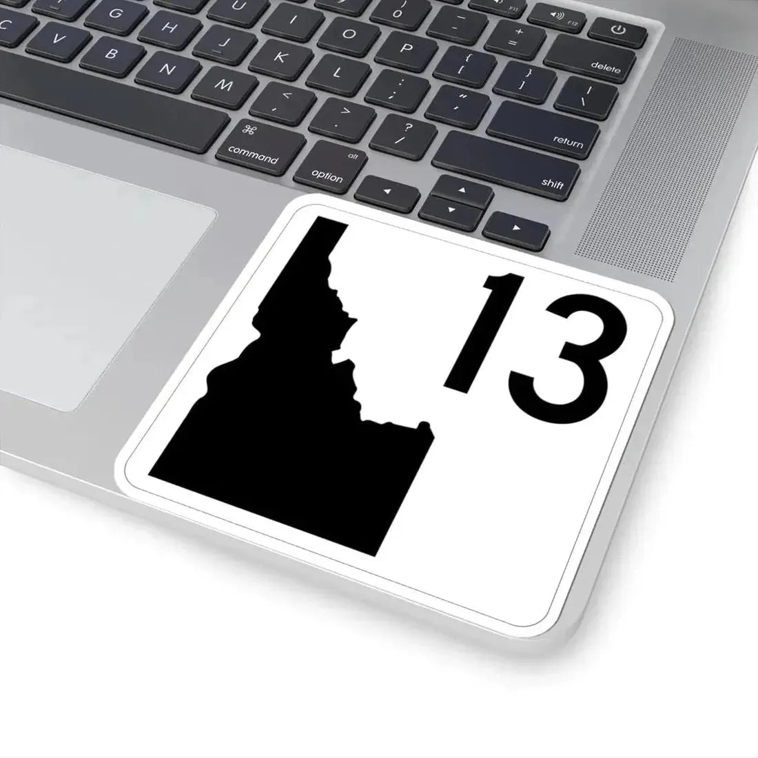 Idaho 13 (Idaho) (Road Sign) STICKER Vinyl Kiss-Cut Decal - The Sticker Space