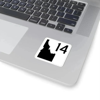 Idaho 14 (Idaho) (Road Sign) STICKER Vinyl Kiss-Cut Decal - The Sticker Space