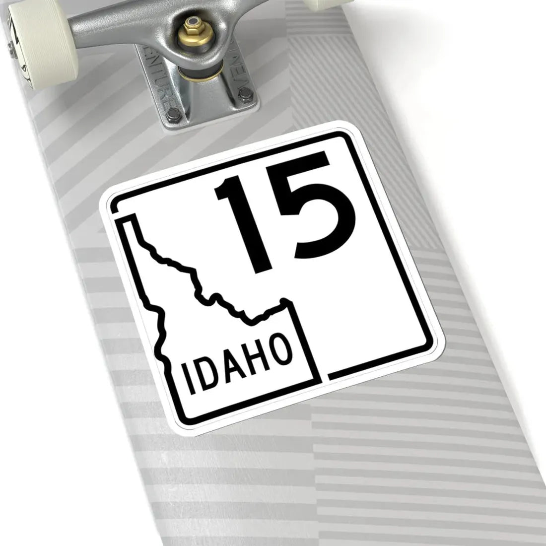 Idaho 15 1955 (Idaho) (Road Sign) STICKER Vinyl Kiss-Cut Decal - The Sticker Space