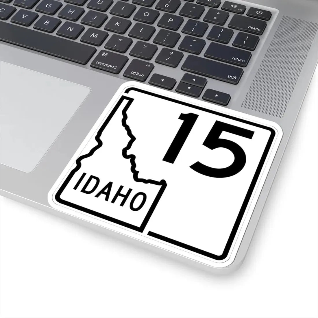 Idaho 15 1955 (Idaho) (Road Sign) STICKER Vinyl Kiss-Cut Decal - The Sticker Space