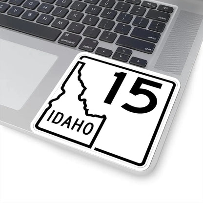 Idaho 15 1955 (Idaho) (Road Sign) STICKER Vinyl Kiss-Cut Decal - The Sticker Space