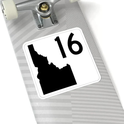 Idaho 16 (Idaho) (Road Sign) STICKER Vinyl Kiss-Cut Decal - The Sticker Space
