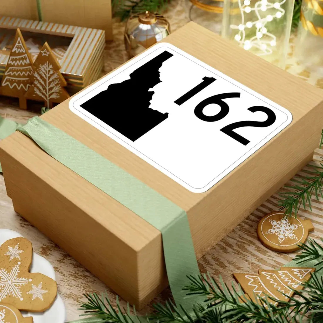 Idaho 162 (Idaho) (Road Sign) STICKER Vinyl Kiss-Cut Decal - The Sticker Space