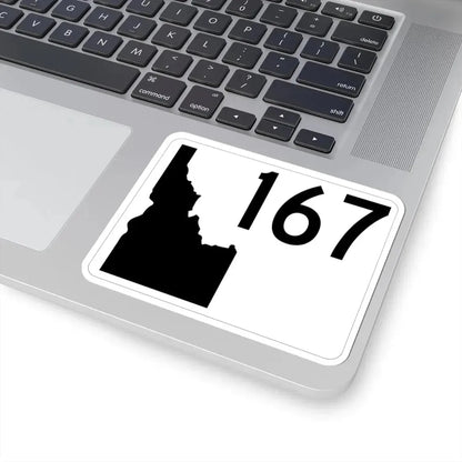 Idaho 167 (Idaho) (Road Sign) STICKER Vinyl Kiss-Cut Decal - The Sticker Space