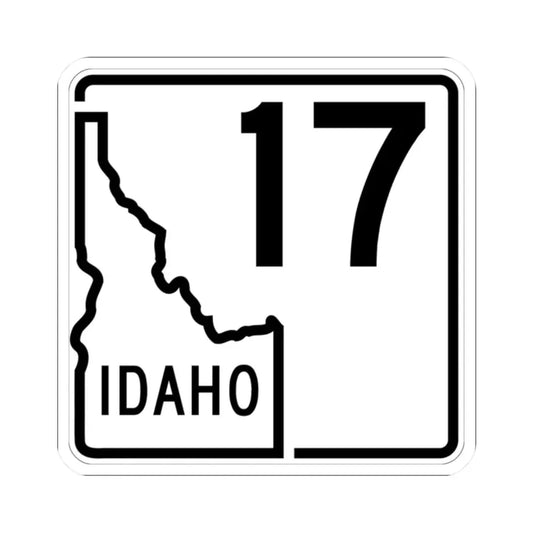 Idaho 17 1955 (Idaho) (Road Sign) STICKER Vinyl Kiss-Cut Decal 2 Inch White - The Sticker Space