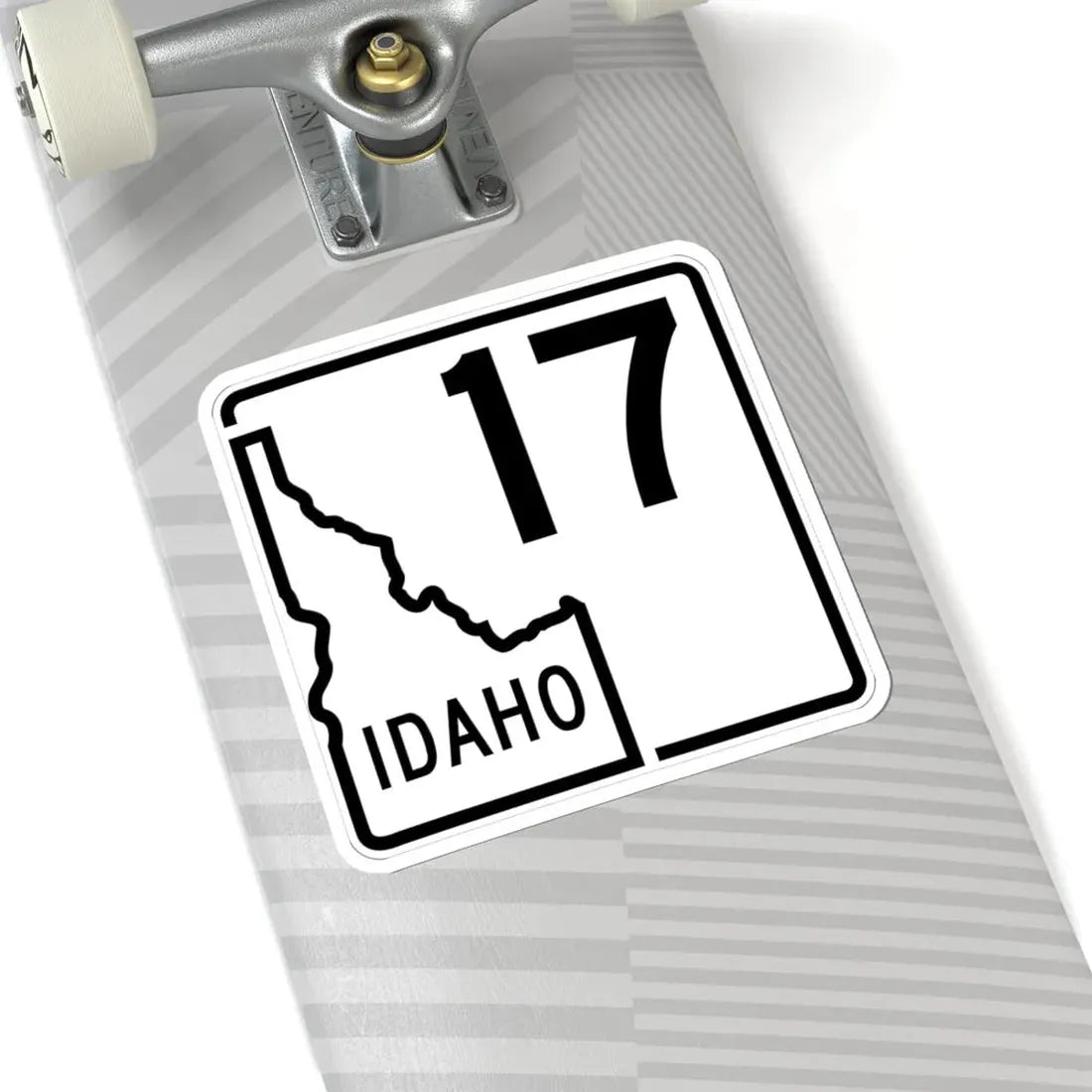 Idaho 17 1955 (Idaho) (Road Sign) STICKER Vinyl Kiss-Cut Decal - The Sticker Space