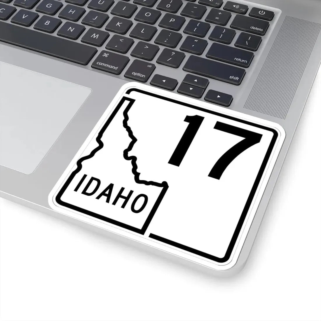 Idaho 17 1955 (Idaho) (Road Sign) STICKER Vinyl Kiss-Cut Decal - The Sticker Space
