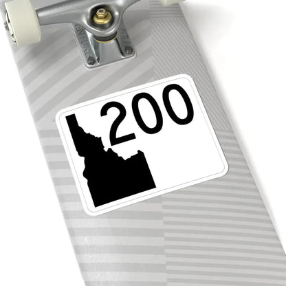 Idaho 200 (Idaho) (Road Sign) STICKER Vinyl Kiss-Cut Decal - The Sticker Space