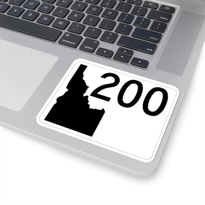 Idaho 200 (Idaho) (Road Sign) STICKER Vinyl Kiss-Cut Decal - The Sticker Space