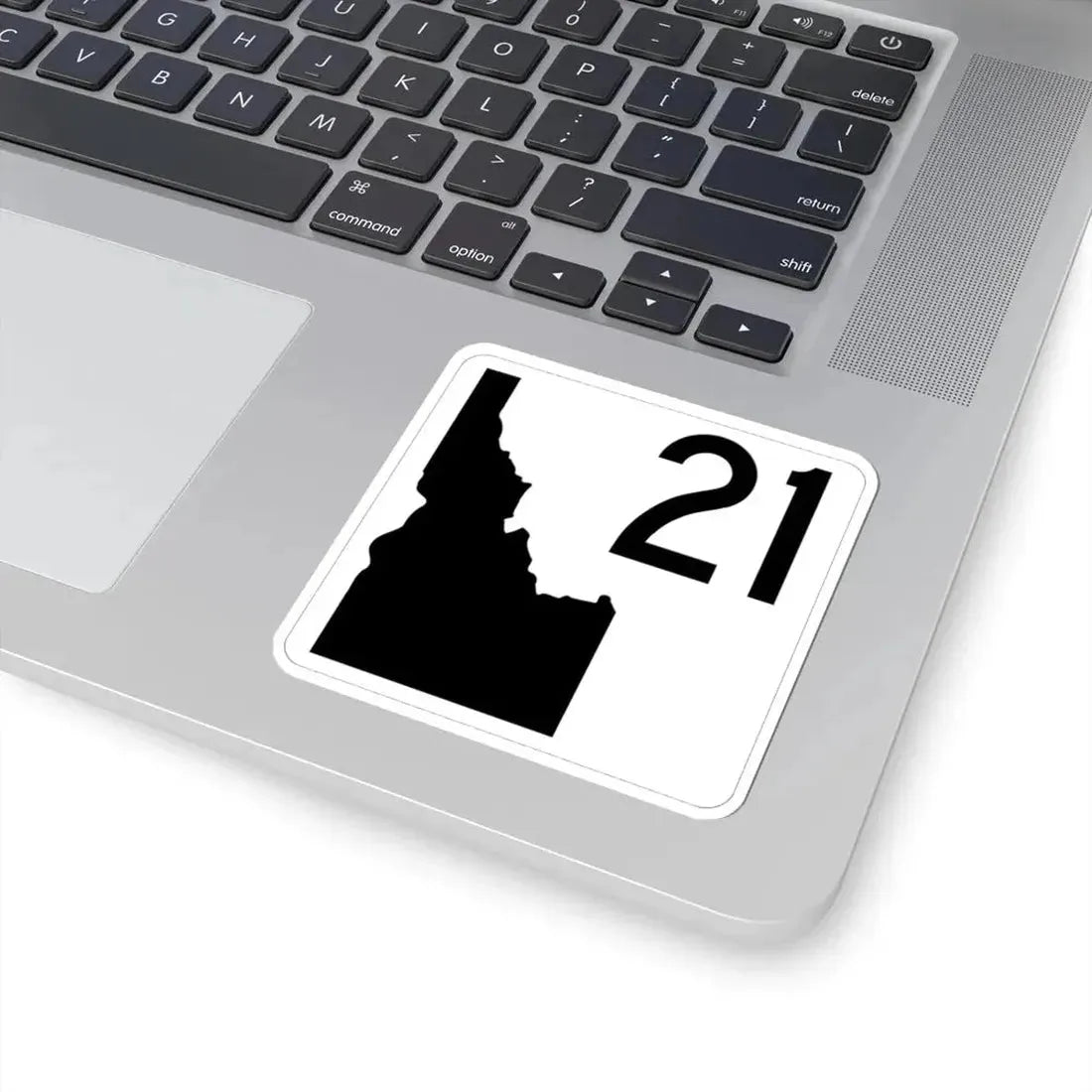 Idaho 21 (Idaho) (Road Sign) STICKER Vinyl Kiss-Cut Decal - The Sticker Space