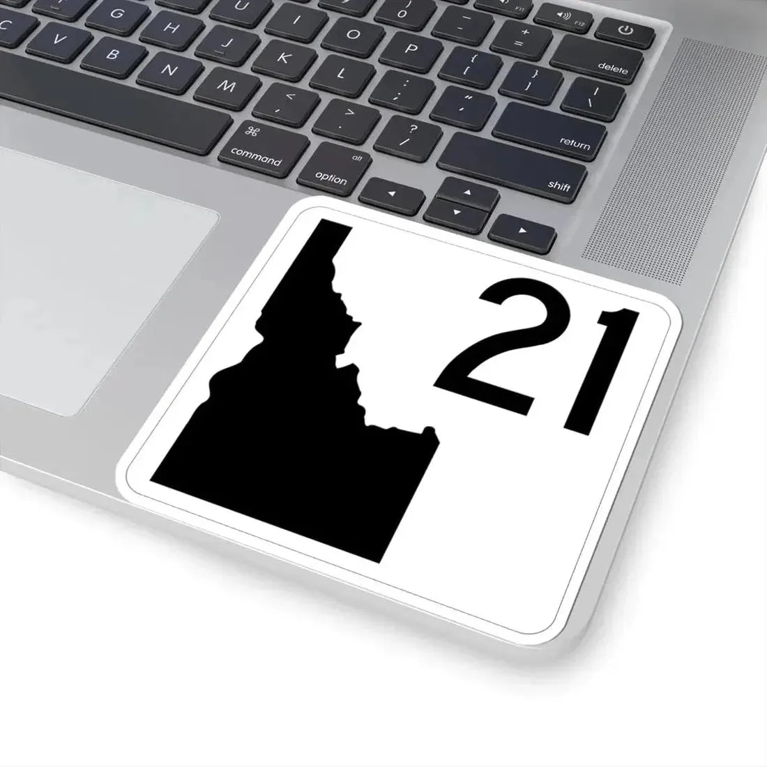 Idaho 21 (Idaho) (Road Sign) STICKER Vinyl Kiss-Cut Decal - The Sticker Space